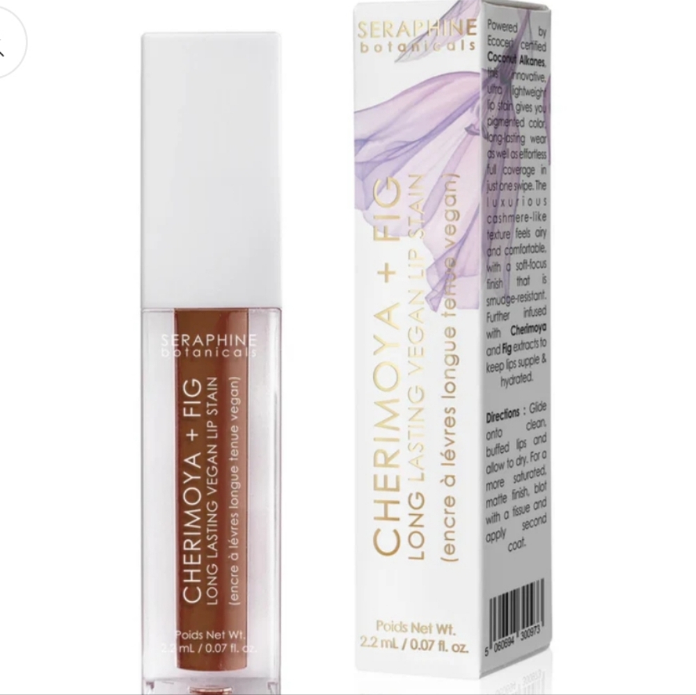 2/$25 Cherimoya + Fig - Long‎ Lasting Vegan Lip Stain